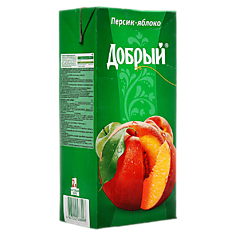 Сок Добрый персик-яблоко